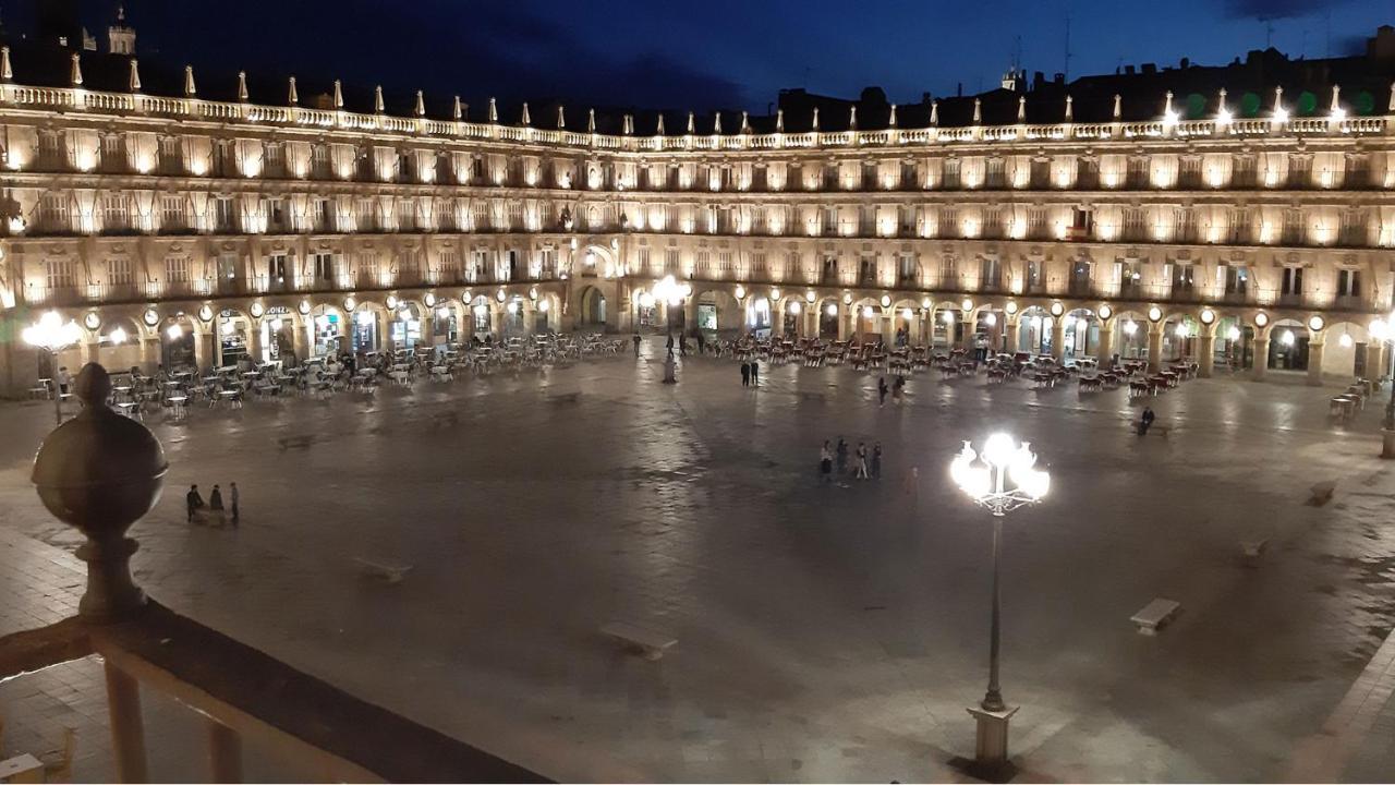 Plaza Mayor Salamanca Exteriör bild